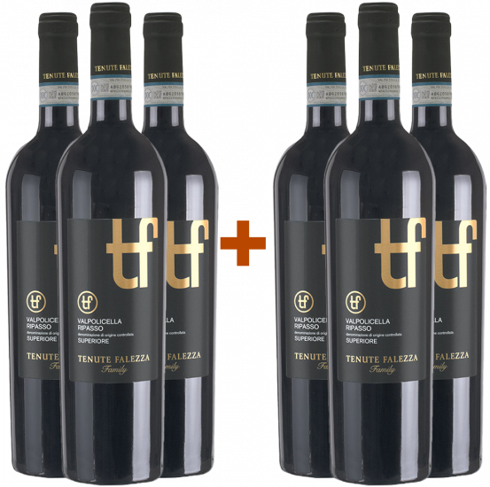 3+3 Paket Valpolicella Superiore Ripasso DOC - Tenute Falezza