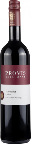 2021 Dornfelder Rotwein trocken - Weingut Provis Anselmann