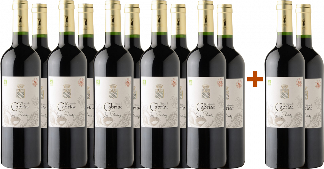 10+2 Paket  Les Pinèdes Corbières AOP - Domaine de Cabriac