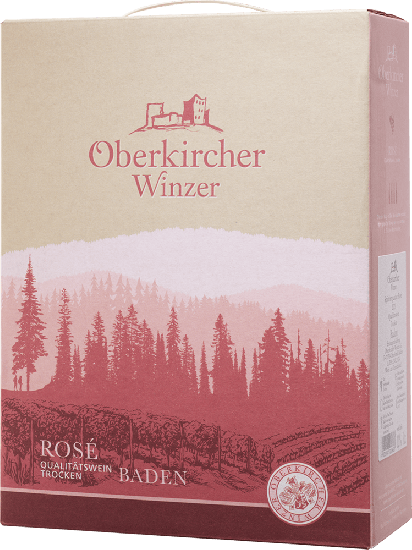 2024 Oberkircher Bag-in-Box Rosé trocken 3,0 L - Oberkircher Winzer