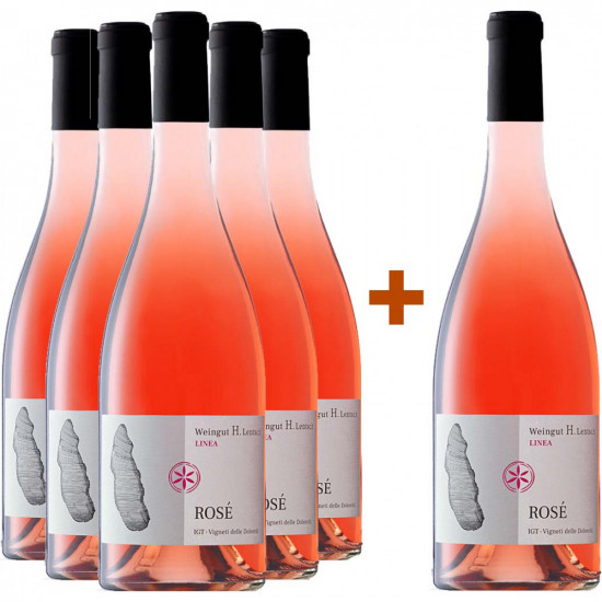5+1 Paket Rosé Vigneti delle Dolomiti IGP - Weingut H. Lentsch