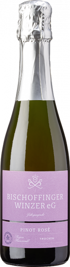 2023 Bischoffinger Pinot Rosé Sekt trocken 0,375 L - BISCHOFFINGER WINZER