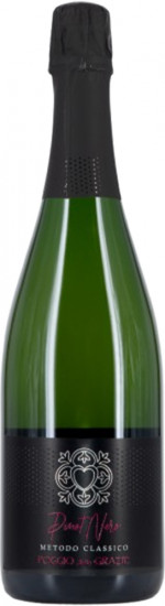 Spumante Metodo Classico Pinot Nero brut nature - Poggio delle Grazie
