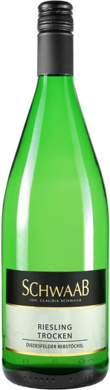 2022 Riesling trocken 1,0 L - Weingut Schwaab, Inh. Claudia Schwaab
