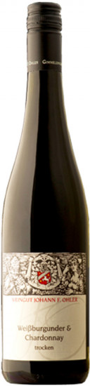 2024 Cuvée Weißburgunder/Chardonnay (bio DE-Öko-039) trocken - Weingut Johann F. Ohler