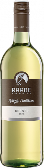 2025 Pfälzer Tradition Kerner feinherb 1,0 L - Weingut Raabe
