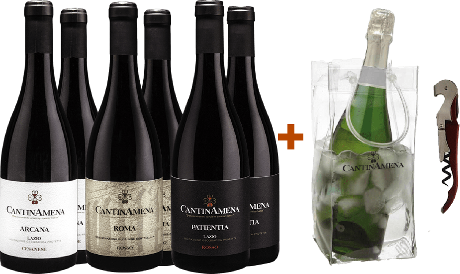 CantinAmena Rotwein-Kennenlern-Paket + Geschenken Bio - CantinAmena