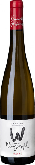 2022 Riesling W Langzug Alsace AOP trocken - Domaine Weinzaepfel