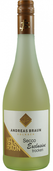 2024 Secco Exclusive / Deutscher mit zugesetzter Kohlensäure - Weingut Andreas Braun