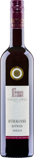 2023 Guntersblumer Spätburgunder trocken - Weingut Burghof Oswald