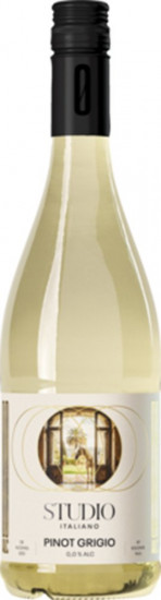 Studio Italiano Pinot Grigio 0,0% alkoholfreier Wein Kolonne Null 