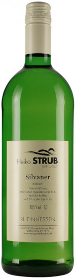 Silvaner halbtrocken 1L - Weingut Heiko Strub