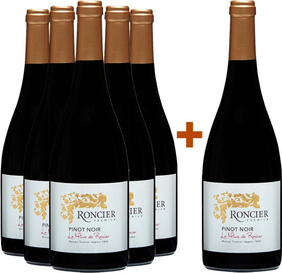 5+1 Paket Roncier Premium Pinot Noir - La Mûre de Roncier - Maison L. TRAMIER & Fils