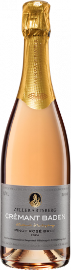 Zeller Abtsberg Crémant Baden Pinot Noir Rosé brut - Weinmanufaktur Gengenbach