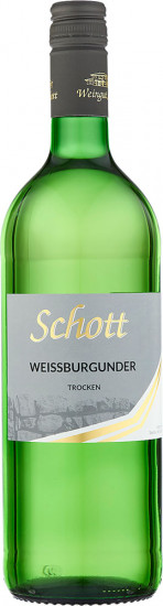 2025 Weißer Burgunder trocken 1,0 L - Weingut Schott