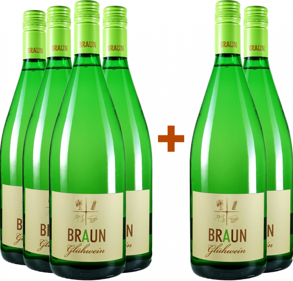 4+2 Paket Winzerglühwein weiß - Weingut Armin Braun