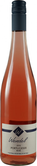 2025 Rosé lieblich Bio - Weingut Klaus und Judith Wendel