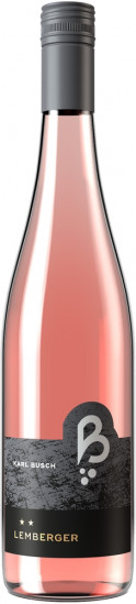2022 Lemberger Rose ** feinherb - Weingut Karl Busch