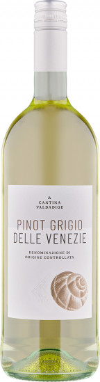2025 Pinot Grigio delle Venezie DOC trocken 1,0 L - Cantina Valdadige