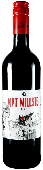 Wat Willste Rotweincuveé trocken - Ruhrpottprinzessin Wein