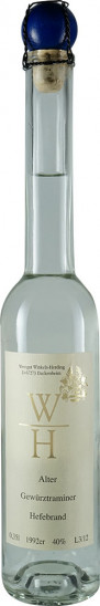 1992 Alter Gewürztraminer Hefebrand 0,35 L - Weingut Winkels-Herding