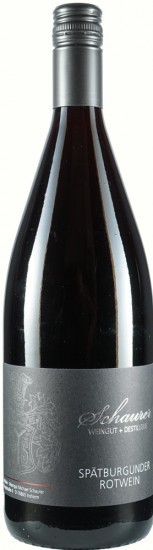 2020 Spätburgunder Rotwein lieblich 1,0 L - Weingut Schaurer