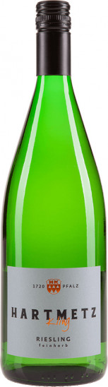 2025 Riesling feinherb 1,0 L - Weingut Hartmetz-Kling