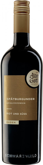 2022 Spätburgunder Rot&Süß Qualitätswein süß - Alde Gott Winzer Schwarzwald