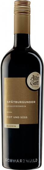2024 Spätburgunder Rot&Süß Qualitätswein süß - Alde Gott Winzer Schwarzwald