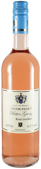 2024 Ritter Georg Rosé trocken - Weingut Graf von Bentzel-Sturmfeder