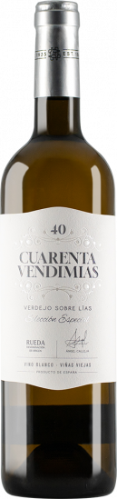2025 Cuarenta Vendimias Verdejo Rueda DO trocken - Cuatro Rayas