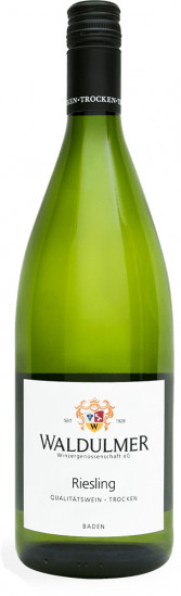 2025 Riesling trocken 1,0 L - Waldulmer Winzergenossenschaft