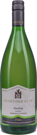 2019 Riesling trocken 1,0 L - Weingut Gebrüder Bart