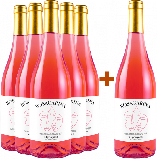 5+1 Paket Rosacarına Toscana IGP - Il Poggiolino