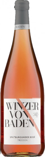 2023 Baden Spätburgunder Rosé trocken 1,0 L - Winzer von Baden