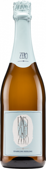 EINS-ZWEI-ZERO Sparkling Riesling entalkoholisiert verperlt - Weingut Leitz