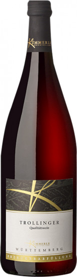 2023 Trollinger feinherb Bio 1,0 L - Privatkellerei Kümmerle