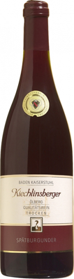 2015 Kiechlingsberger Spätburgunder QbA QbA Halbtrocken (1,0 L) - Königschaffhausen-Kiechlinsbergen