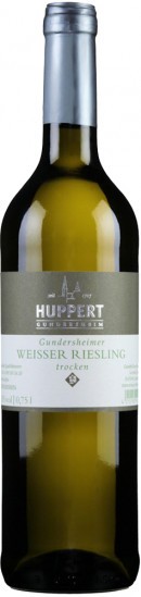2019 Gundersheimer Weißer Riesling trocken - Weingut Leonhard Huppert