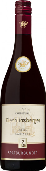 2022 Kiechlinsberger Ölberg Spätburgunder Kabinett *KS* halbtrocken - Winzergenossenschaft Königschaffhausen-Kiechlinsbergen