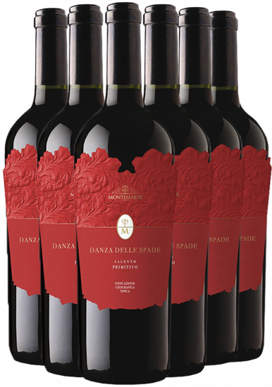 Montemajor Danza delle Spade Primitivo Salento IGP-Paket - Montemajor