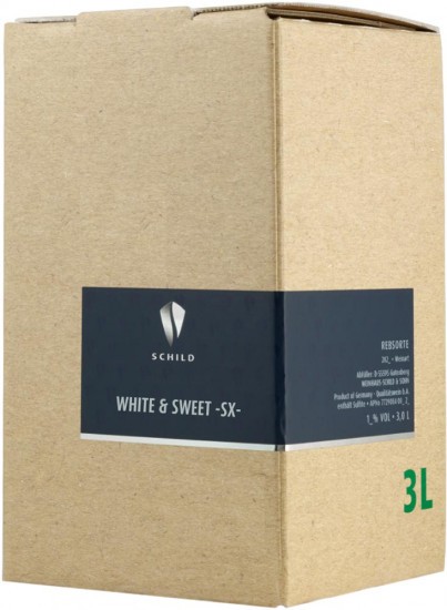 2021 White & Sweet -SX- Bag-in-Box (BiB) lieblich 3,0 L - Schild & Sohn