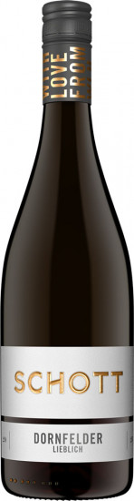 2022 Dornfelder lieblich - Weingut F. E. Schott