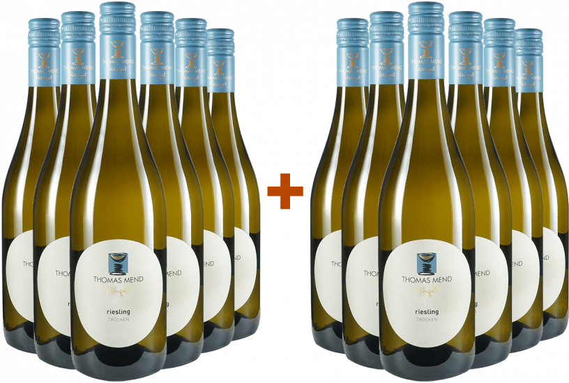 6+6 Paket Iphöfer Kalb Riesling trocken - Weingut Thomas Mend