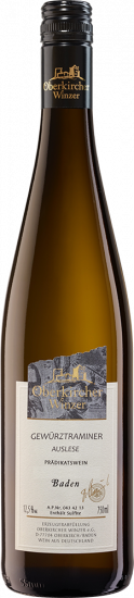 2022 Collection Oberkirch Gewürztraminer Auslese süß - Oberkircher Winzer