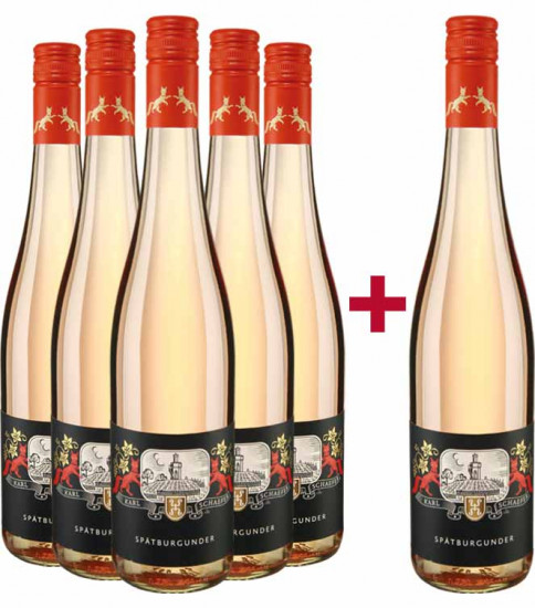 5+1 Paket Rosé trocken BIO - Weingut Karl Schaefer