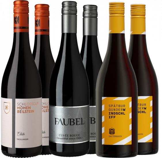 Rotwein Premium-Paket