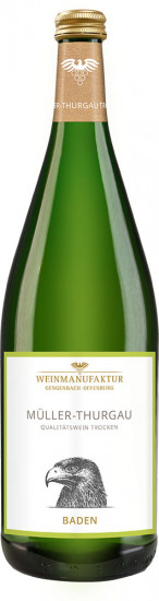 2024 Müller-Thurgau trocken 1,0 L - Weinmanufaktur Gengenbach