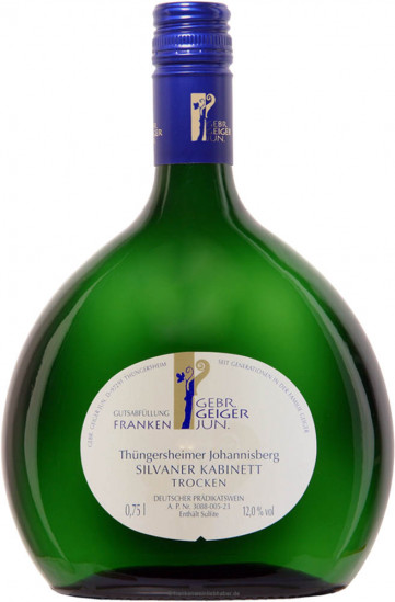 2024 Silvaner Kabinett Thüngersheimer Johannisberg trocken - Weingut Gebr. Geiger jun. 
