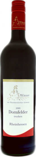 2016 Wöllsteiner Rheingrafenstein Dornfelder QbA Trocken (250ml) (3 Flaschen) - Winzer der Rheinhessischen Schweiz